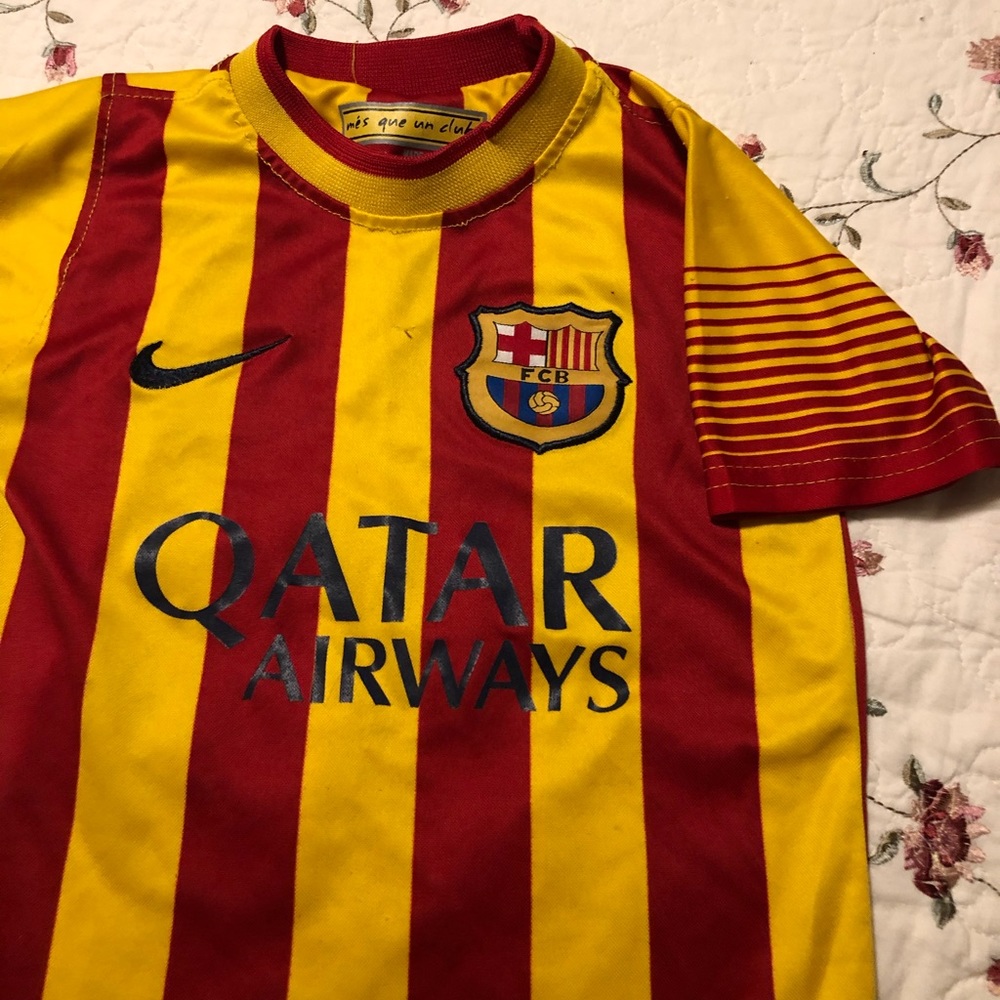 Fc Barcelona soccer jersey .